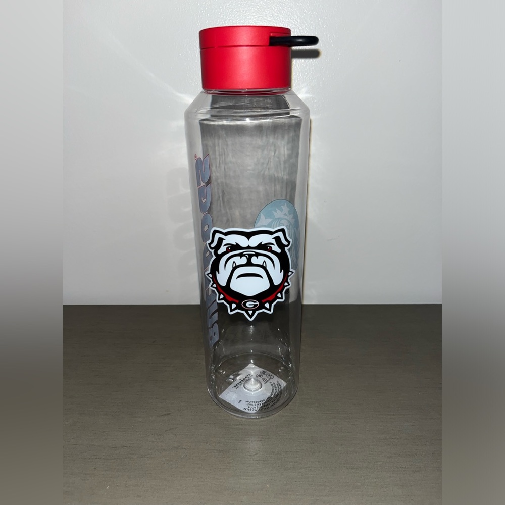 NWT Starbucks Georgia Bulldogs Water Bottle